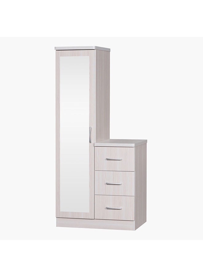 Home Box طقم غرفة نوم كينج 5 قطع فالنسيا 207.5x90x192 سم بيج فاتح - Image 5