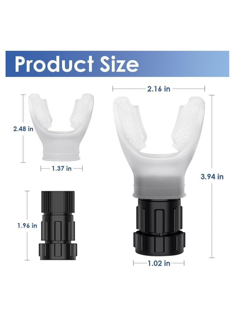 Generic - Breathing Trainer with Adjustable Resistance, Silicone Lung Exercise Device for Respiratory Muscle, Easy to Use & Clean - Image 1