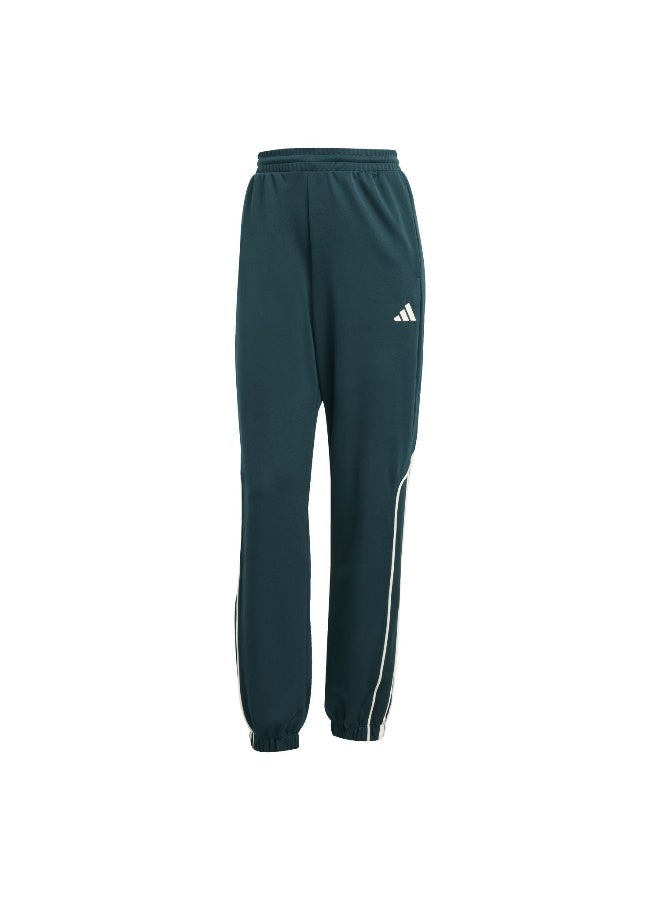 Adidas W Stadium Ts Green Training Suits For Women XS - Image 3