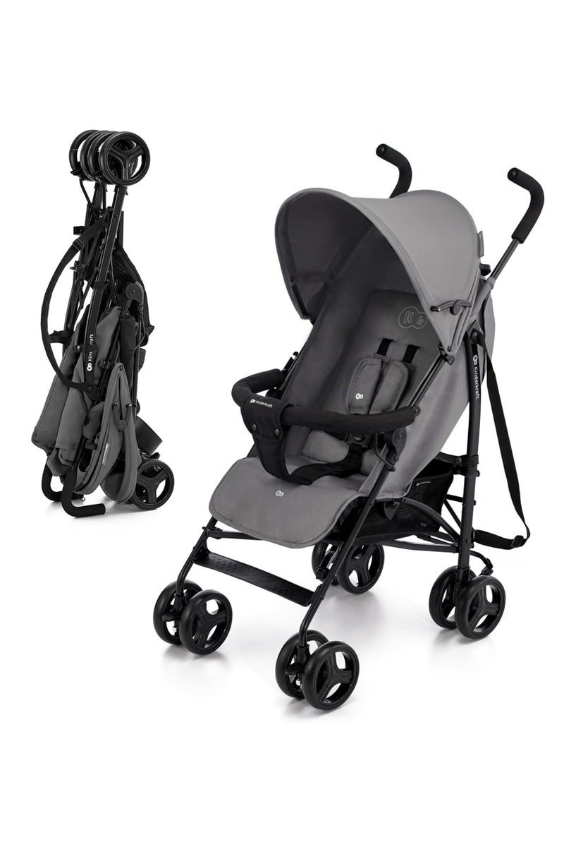 Kinderkraft Spacerowy Tik Stone Stroller - Grey - Image 1