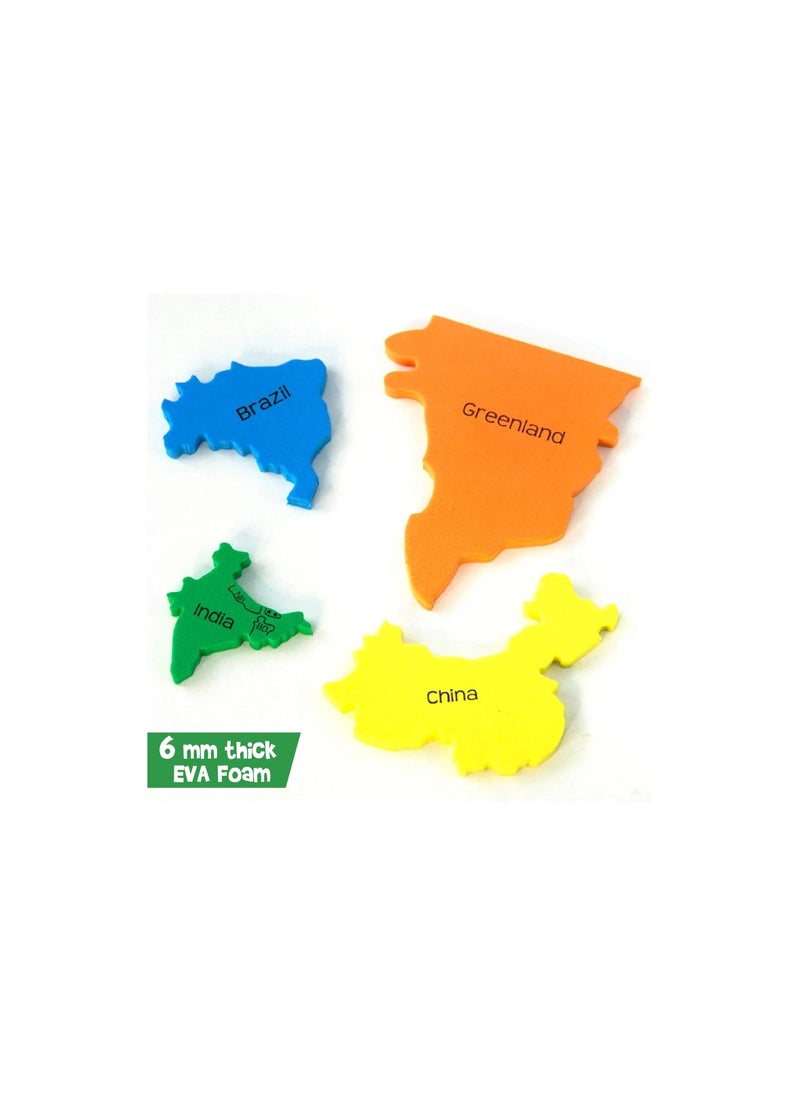Imagimake - Imagimake: Mapology World- World Map And Its Countries- Learning Aid & Educational Toy- Jigsaw Puzzle- For kids Age 4 and Above - Image 1