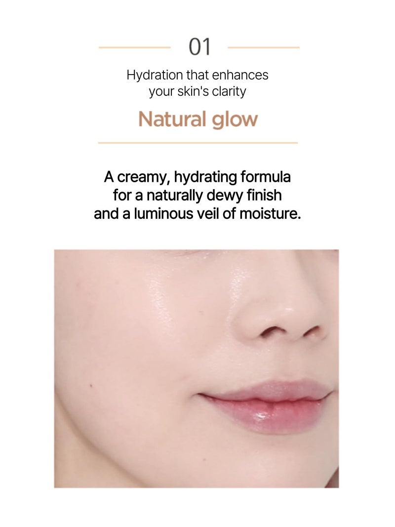 JUNG SAEM MOOL [JUNGSAEMMOOL OFFICIAL] Essential Skin Nuder Cushion (04 N Light) | Refill Only | Natural Finish | SPF50 Broad Spectrum | Makeup Artist Brand - Image 2