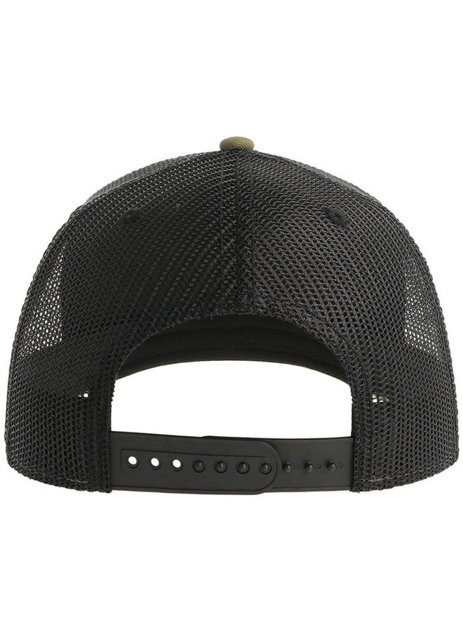Artexia Snapback Trucker Hats - Mesh Trucker Hat High Crown Design - Blank Trucker Hat for Men and Women (Olive Green) - Image 3