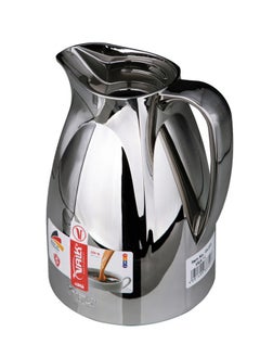 Valk Vacuum Flask with Double Wall Glass (300ml) | Wide Mouth with Anti-Leakage Cap Double Walled Travel Mug | Liter Chrome Color, 04-370  - Image 5