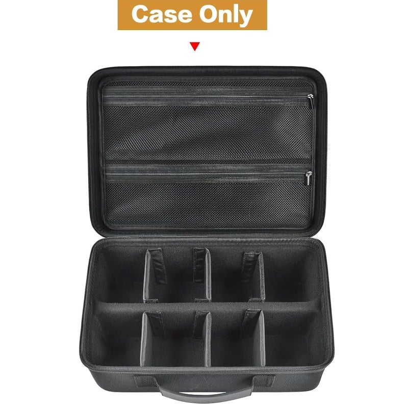 ALLPRIMO Trading Card Case Storage Box for 2700+ Cards. Deck Boxes Travel Organizer Holder Compatible with TCG/for Topps Baseball Sports/for C.A.H/for UNO/for MTG/for Yu-Gi-Oh Games -Black - Image 2