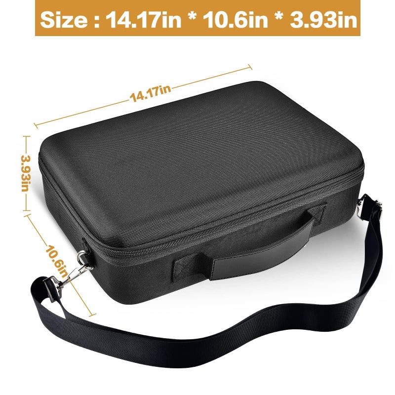 ALLPRIMO Trading Card Case Storage Box for 2700+ Cards. Deck Boxes Travel Organizer Holder Compatible with TCG/for Topps Baseball Sports/for C.A.H/for UNO/for MTG/for Yu-Gi-Oh Games -Black - Image 5