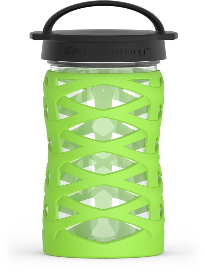 لايف فاكتوري زجاجة لايف فاكتوري سعة 16 أونصة بغطاء كلاسيكي حلزوني بلون الليمون - Image 1