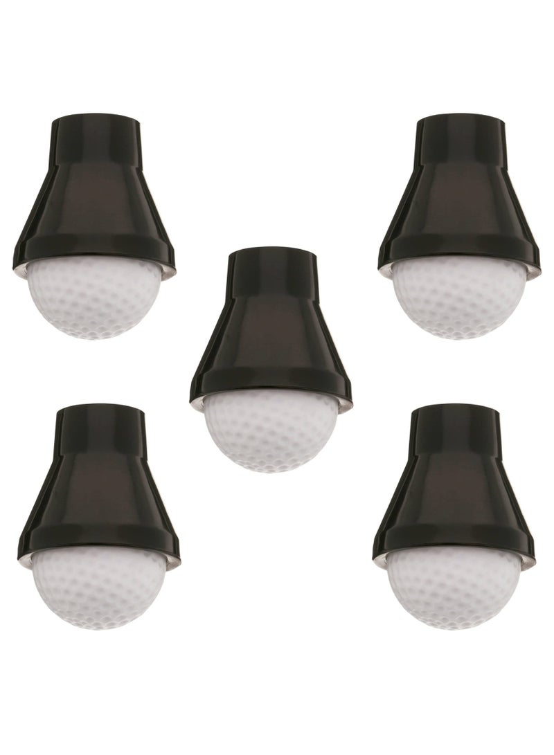 5 عبوات ملتقط كرات الغولف بكوب شفط لالتقاط كرات الغولف - Image 1