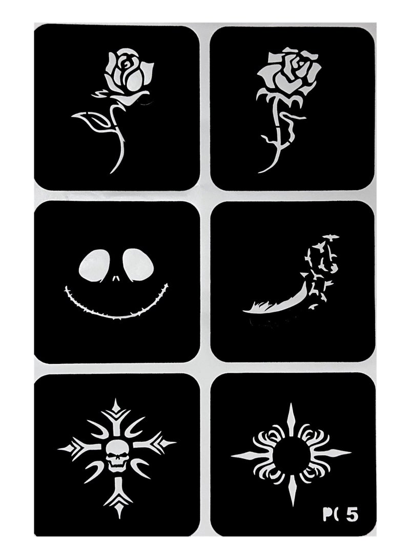 MODA Tattoo Stencil Tattoo Sticker Henna Sticker For Magical Tattoo Ink