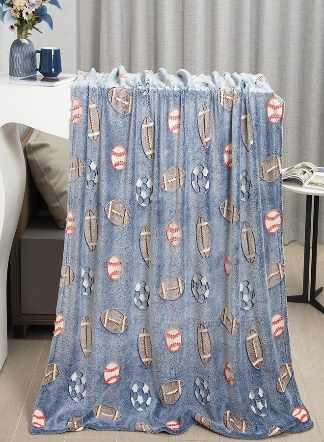 AG E-Com Glow in Dark Baby Blanket Unicorn | Bedroom Decor | Gifts Kids - Teen Boys & Girls | Travel Lightweight Throw Blankets | Fur Blanket | Soft Cozy Fluffy | Winter Quilt (Multi Color) - Image 3