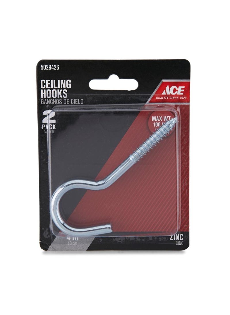 ACE Cd2 Ceiling Hook 4 Cm Pack Of 2 