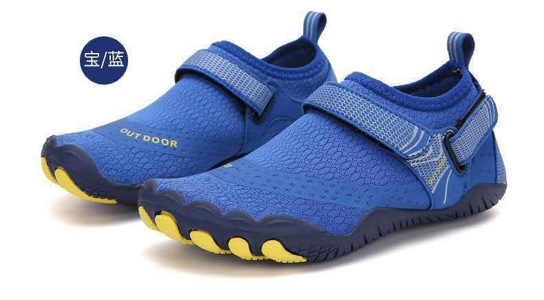 2022 Spring New Fashion Five-finger Couples Breathable Beach Shoes Wading Shoes Parent-child Large Size - Image 1