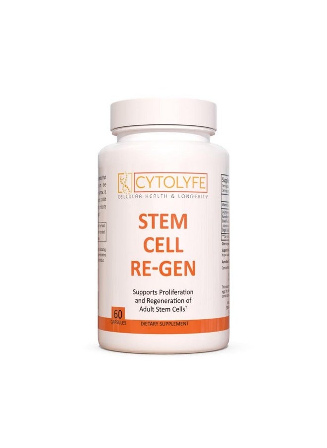 CYTOLYFE - CYTOLYFE Stem Cell-Regen/synergistic Blend for Immune System & Bone Marrow Support / 60 Capsules - Image 1