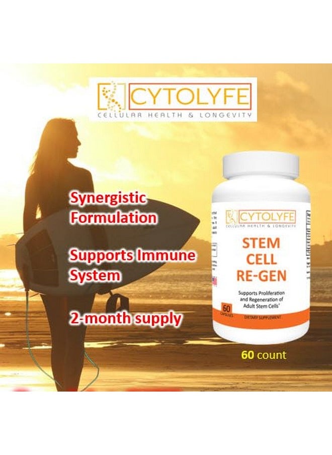 CYTOLYFE - CYTOLYFE Stem Cell-Regen/synergistic Blend for Immune System & Bone Marrow Support / 60 Capsules - Image 1