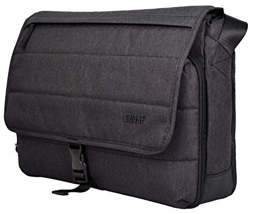 Cocoon CMB3750CH TECH 16" Messenger Bag with Built-in Grid-IT!® Accessory Organizer (Charcoal) - Image 2