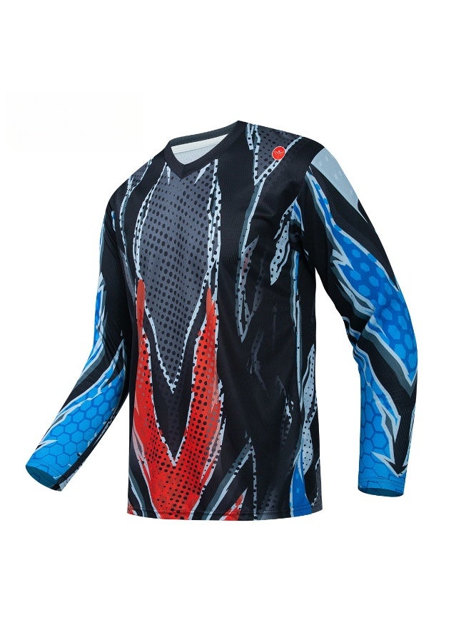 KUYING Men's Outdoor Cycling Suit Off-road Road Mountain Bike Cycling Suit  - Image 1