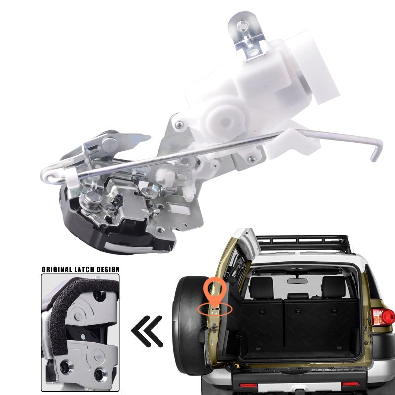 Predep Rear Trunk Latch Tailgate Lock Actuator Compatible for Toyota FJ Cruiser 20072014 Liftgate Lock Replace 6911035071 6911035070