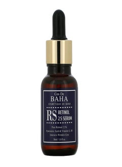 Cos De BAHA Cos De BAHA (RS) Retinol 2.5% Solution Face Serum with Vitamin E - Facial Crepe Erasing, Age Spot Remover, High-Strength Solution for Face 30ml  - Image 4
