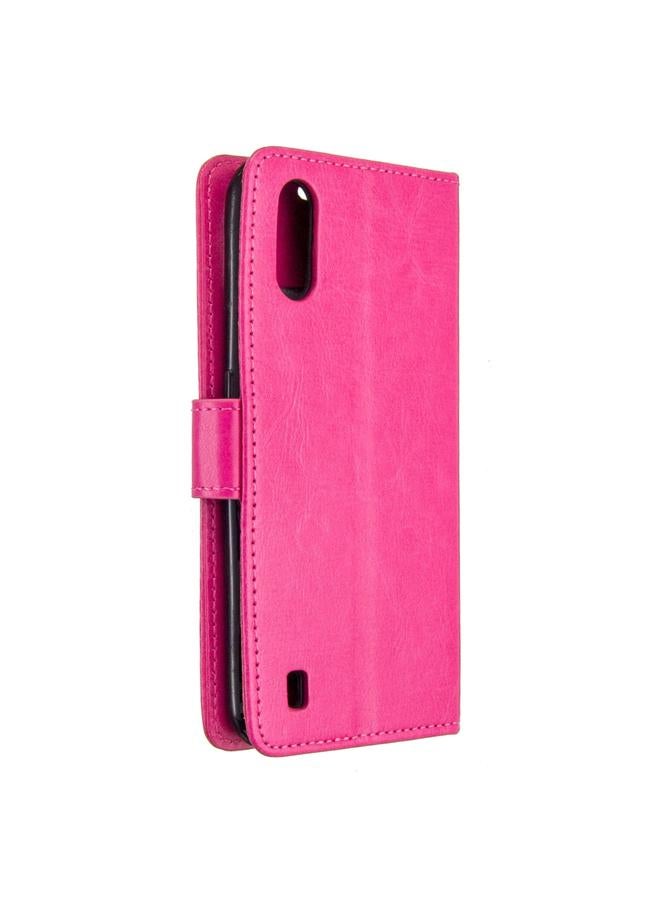 S-TOP Case For Galaxy A01 Crazy Horse Texture Horizontal Flip Leather Case with Holder & Card Slots & Wallet & Photo Frame - Image 4