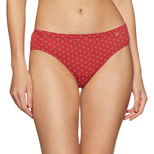 Van Heusen Women Bikini Panty - 100% Super Combed Cotton - Pack Of 3 - Anti Bacterial, No Marks Waistband, Moisture Wicking, Moderate Coverage_11104_Dark Assorted Print_M - Image 1
