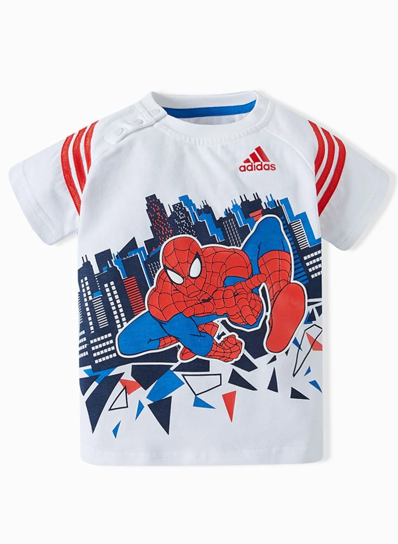 Adidas Infant Spiderman T-Shirt + Shorts Set