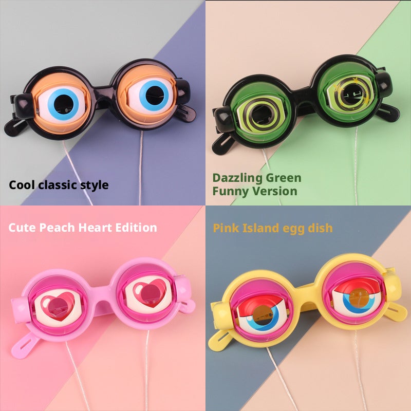 Funny Crazy Eyes Glasses for Kids Novelty Costume Accessories - Image 4