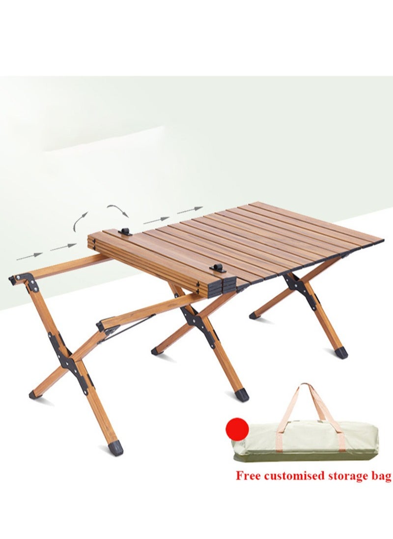 Simple and Portable Carbon Steel Egg Roll Table Folding Table for 1-2 People, Suitable for Camping, Seaside, and Outdoor Activities 60*60*45CM - pzsku/ZB13F92F6A08D002DE340Z/45/_/1737007861/b0c62984-1627-4d58-b62e-dbe34a6d3a6e