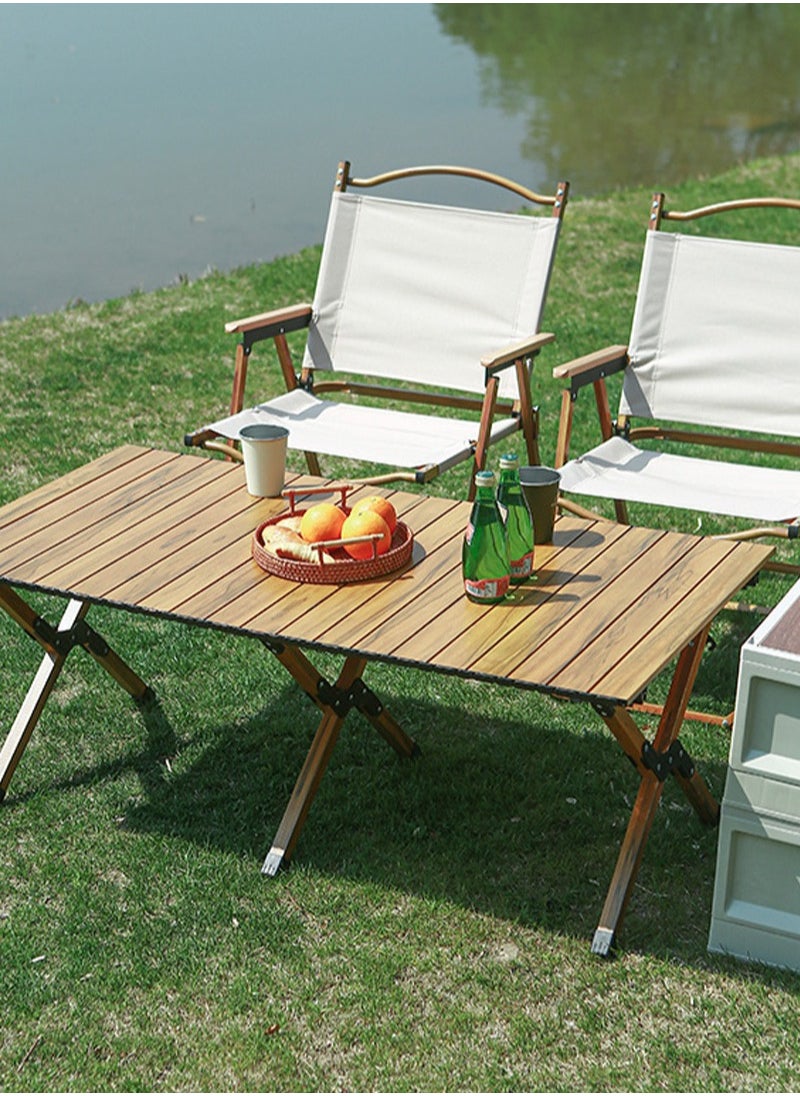 Simple and Portable Carbon Steel Egg Roll Table Folding Table for 1-2 People, Suitable for Camping, Seaside, and Outdoor Activities 60*60*45CM - pzsku/ZB13F92F6A08D002DE340Z/45/_/1737007881/bc459660-3d1d-48a3-8ea3-c2a97ed1fa37