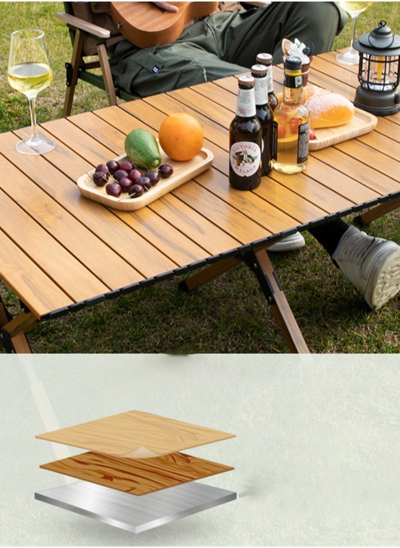 Simple and Portable Carbon Steel Egg Roll Table Folding Table for 1-2 People, Suitable for Camping, Seaside, and Outdoor Activities 60*60*45CM - pzsku/ZB13F92F6A08D002DE340Z/45/_/1737007892/50cbb5c8-ac8d-4c81-952d-129ffed35a6d