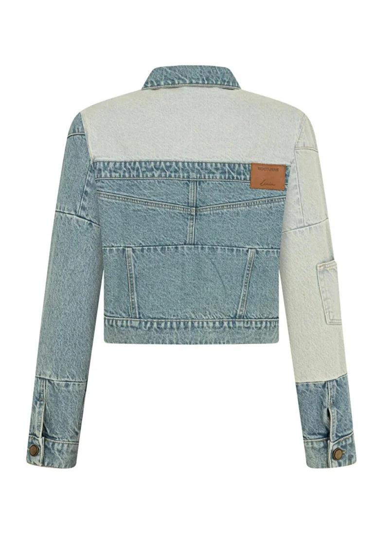 نوكتورن Block Color Jean Jacket