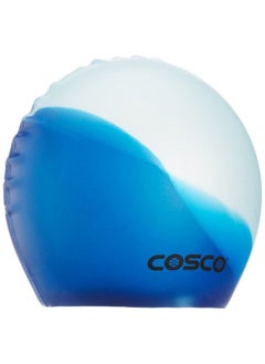 COSCO 25003 Silicone Swimming Cap (Dark Blue;Navy)  - Image 1