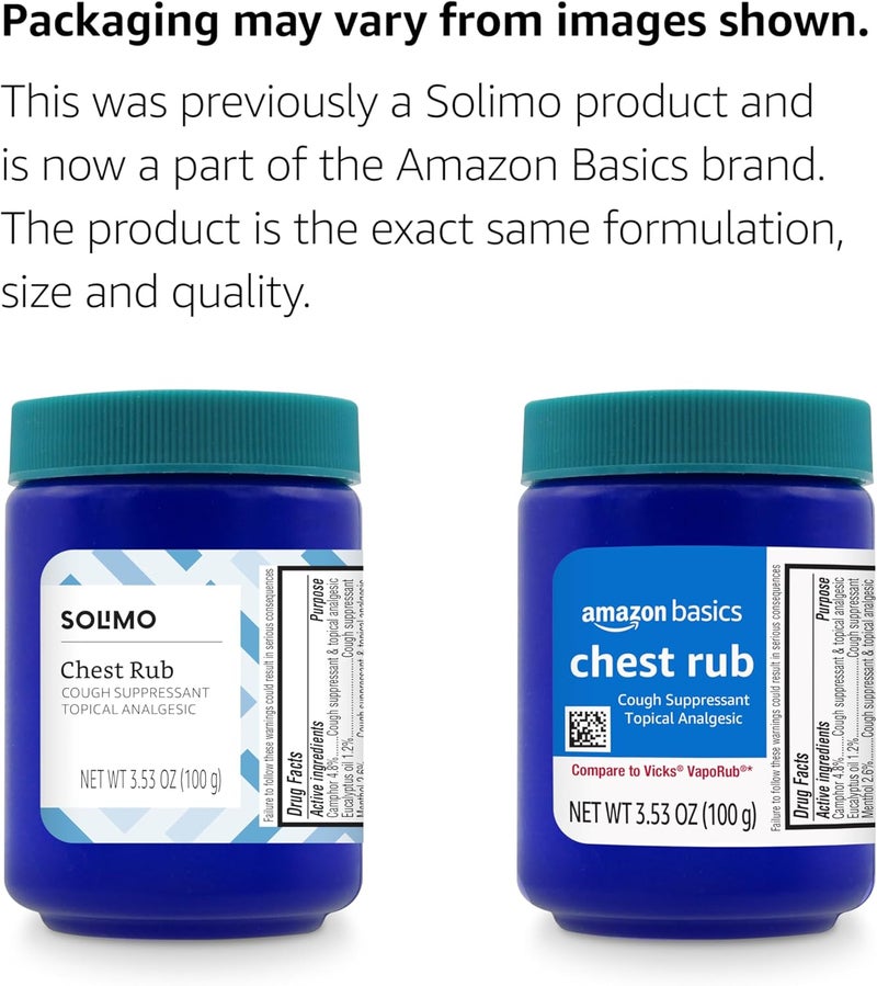 Ççs Chest Rub Cough Suppressant and Topical Analgesic Ointment 353 Ounce - Image 2