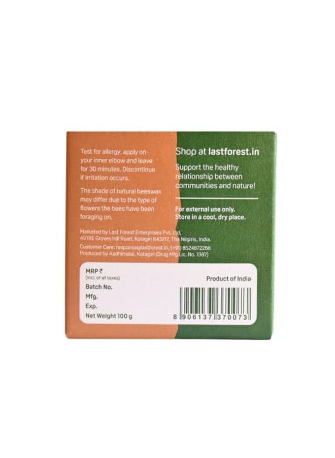 Last Forest Artisanal Handmade Natural Beeswax Soap Combo Colors Of The Earth (Pack Of 4) 350G - Image 4