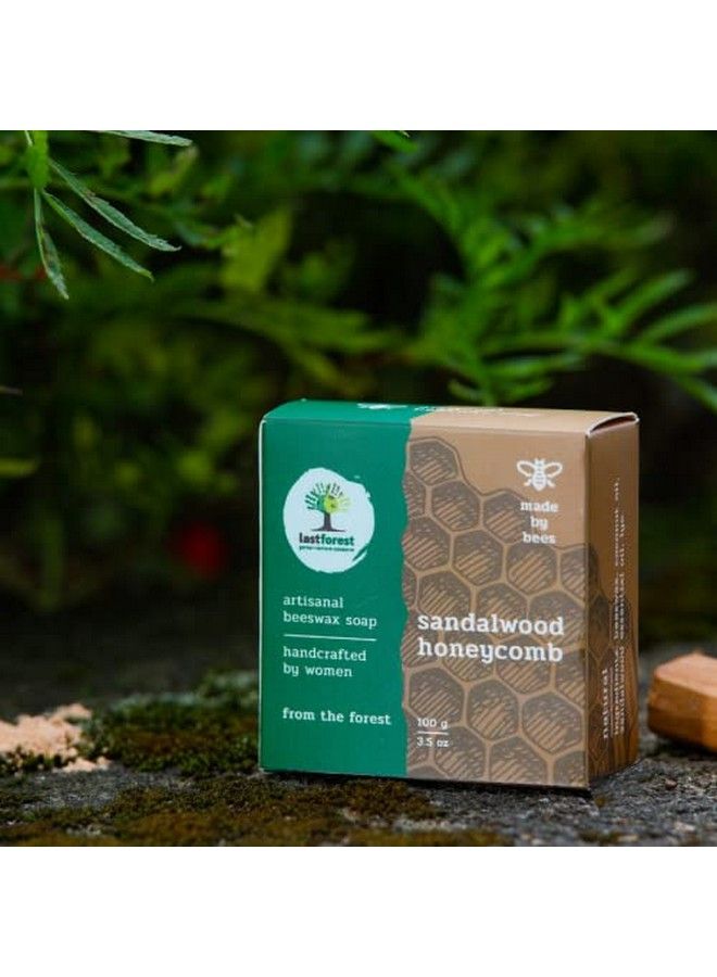 Last Forest Artisanal Handmade Natural Beeswax Soap Combo Colors Of The Earth (Pack Of 4) 350G - Image 5