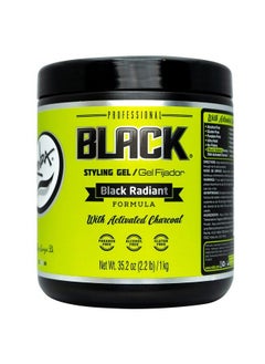 Rolda Black Styling Hair Gel Extra Strong Hold 35.2Oz  - Image 2