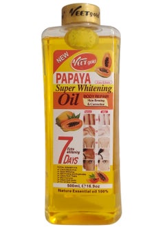 Papaya Face And Body Super Whitening Oil 500 ml