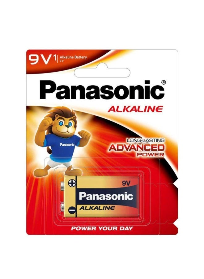 Panasonic 9V Long-Lasting Advanced Power Alkaline Battery - Image 1