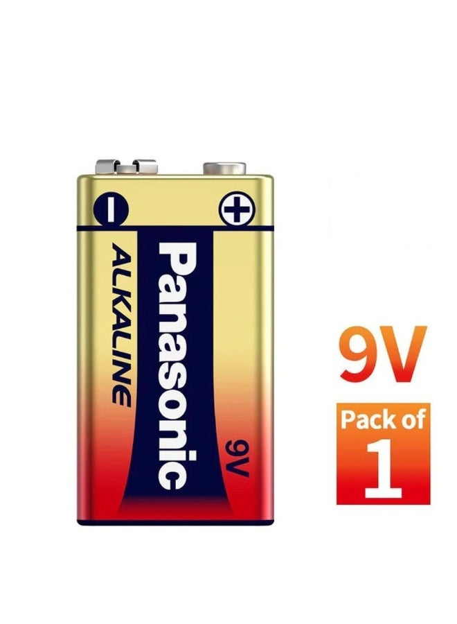 Panasonic 9V Long-Lasting Advanced Power Alkaline Battery - Image 2