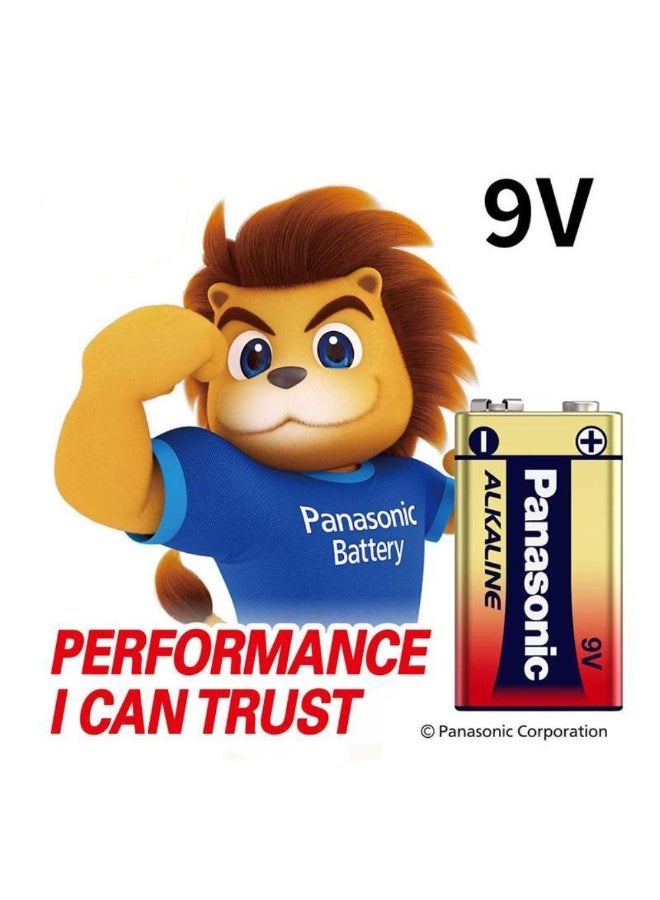 Panasonic 9V Long-Lasting Advanced Power Alkaline Battery - Image 3