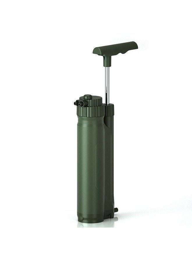Generic - Portable Reverse Osmosis Water Filter Pump Outdoor Water Purification System Survial Gear for Camping Hiking Travel Emergency Preparedness - Image 1