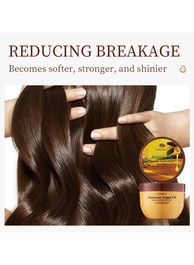 Kormesic Nut Oil & Keratin Hair Mask - Multi-Benefit Treatment - Image 4