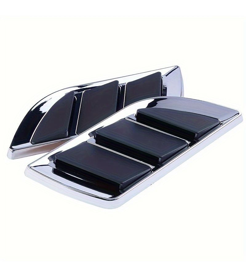 Black Shark Gills Side Fake Air Inlet Car Hood Air Outlet Modification Accessories - Image 4