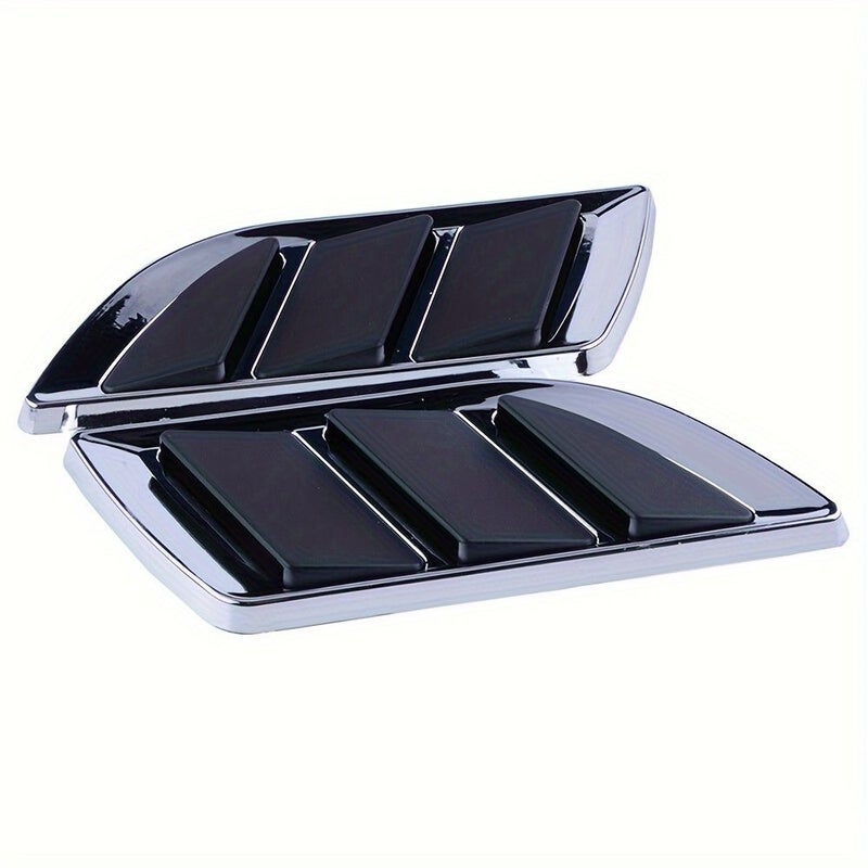Black Shark Gills Side Fake Air Inlet Car Hood Air Outlet Modification Accessories - Image 5