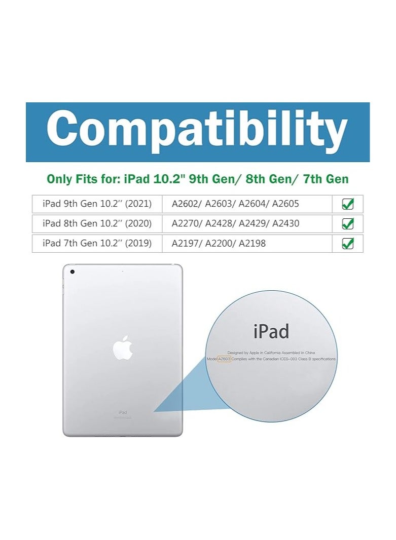 OMAKSS [2-Pack] for iPad 10.2  Genration (9th 2021/ 8th 2020/ 7th 2019) Screen Protector, Tempered Glass - Image 2