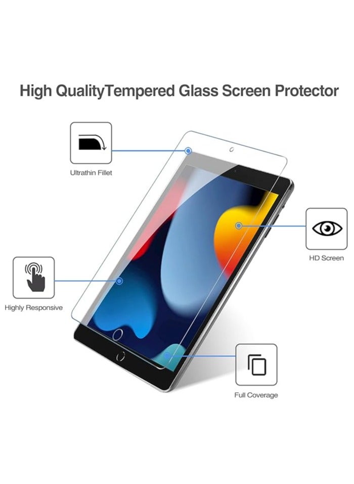 OMAKSS [2-Pack] for iPad 10.2  Genration (9th 2021/ 8th 2020/ 7th 2019) Screen Protector, Tempered Glass - Image 3