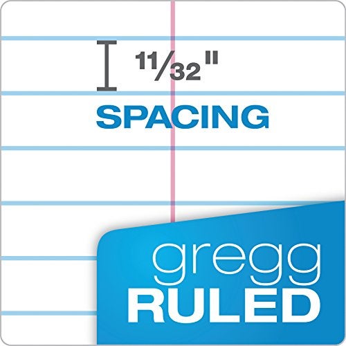 Ampad 25472 Spiral Steno Book, Gregg, 6 x 9, 15 lb, White, 70 Sheets - Image 3