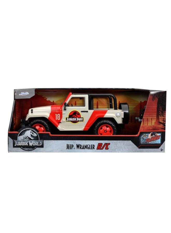 Jada Jurassic Park Jeep Wrangler RC Car (1:16) - Image 2