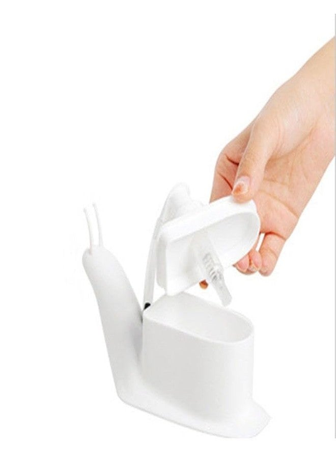 QUIRA Snail-Shape Liquid Soap Dispenser-120ml Portable Snail Shape Liquid Soap Dispenser Hand Wash - Image 2