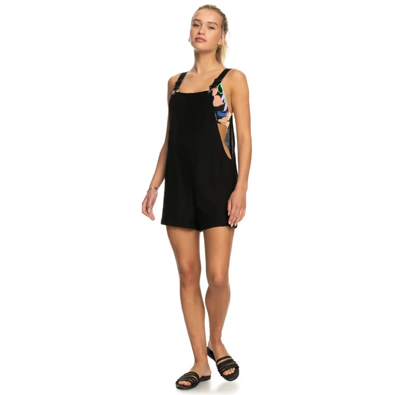 Roxy Silver Sky Again Dungaree Short - Women