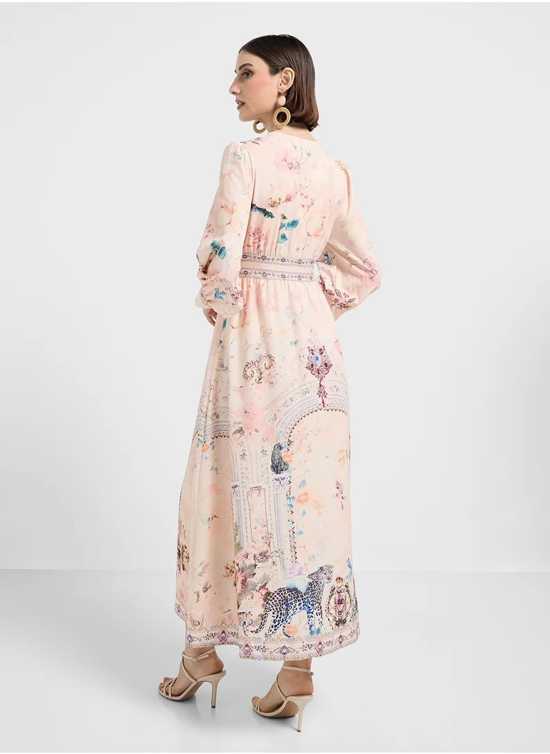 ايلا Floral Print Dress